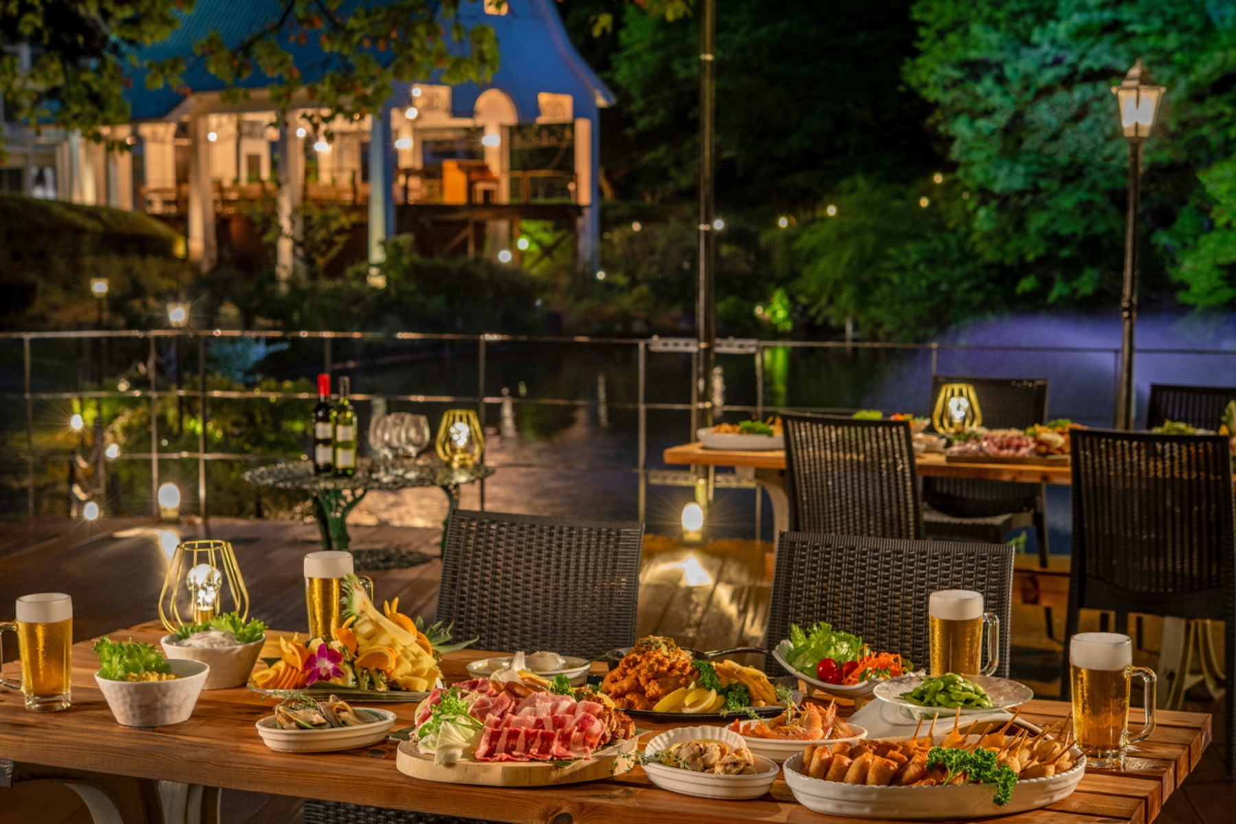 ガーデン BBQ2026の料理